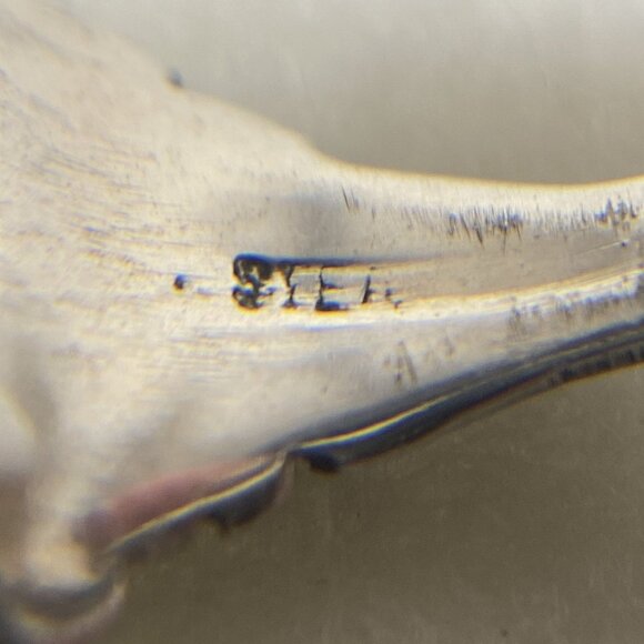 VTG Sterling Silver 925 Indian Chief Head Feathered Headdress Band Ring Sz 6 - Picture 8 of 16